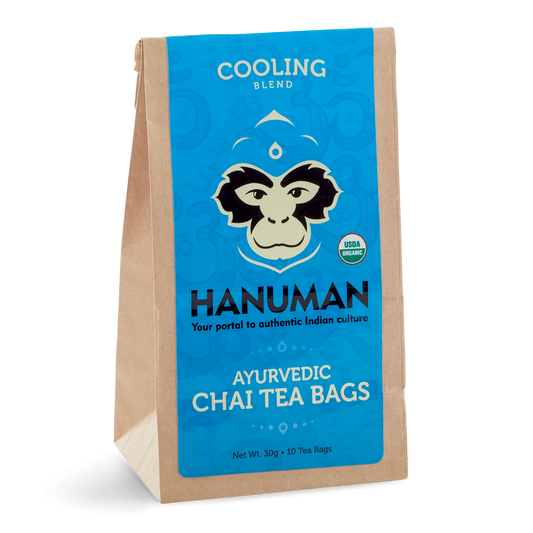 Ayurvedic & Organic Tea Bags: Cooling (Caffeinated)