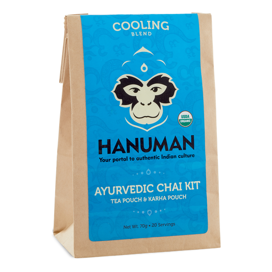 Ayurvedic & Organic Chai Kit: Cooling (Loose Leaf Tea + Spices)