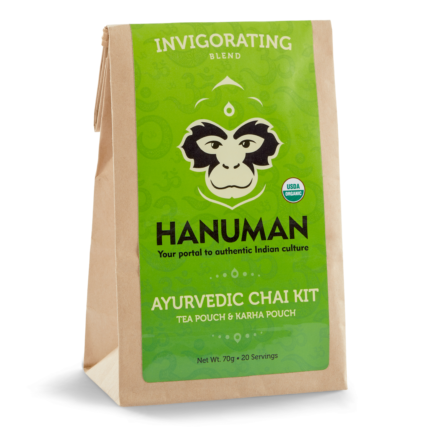 Ayurvedic & Organic Chai Kit: Invigorating (Loose Leaf Tea + Spices)