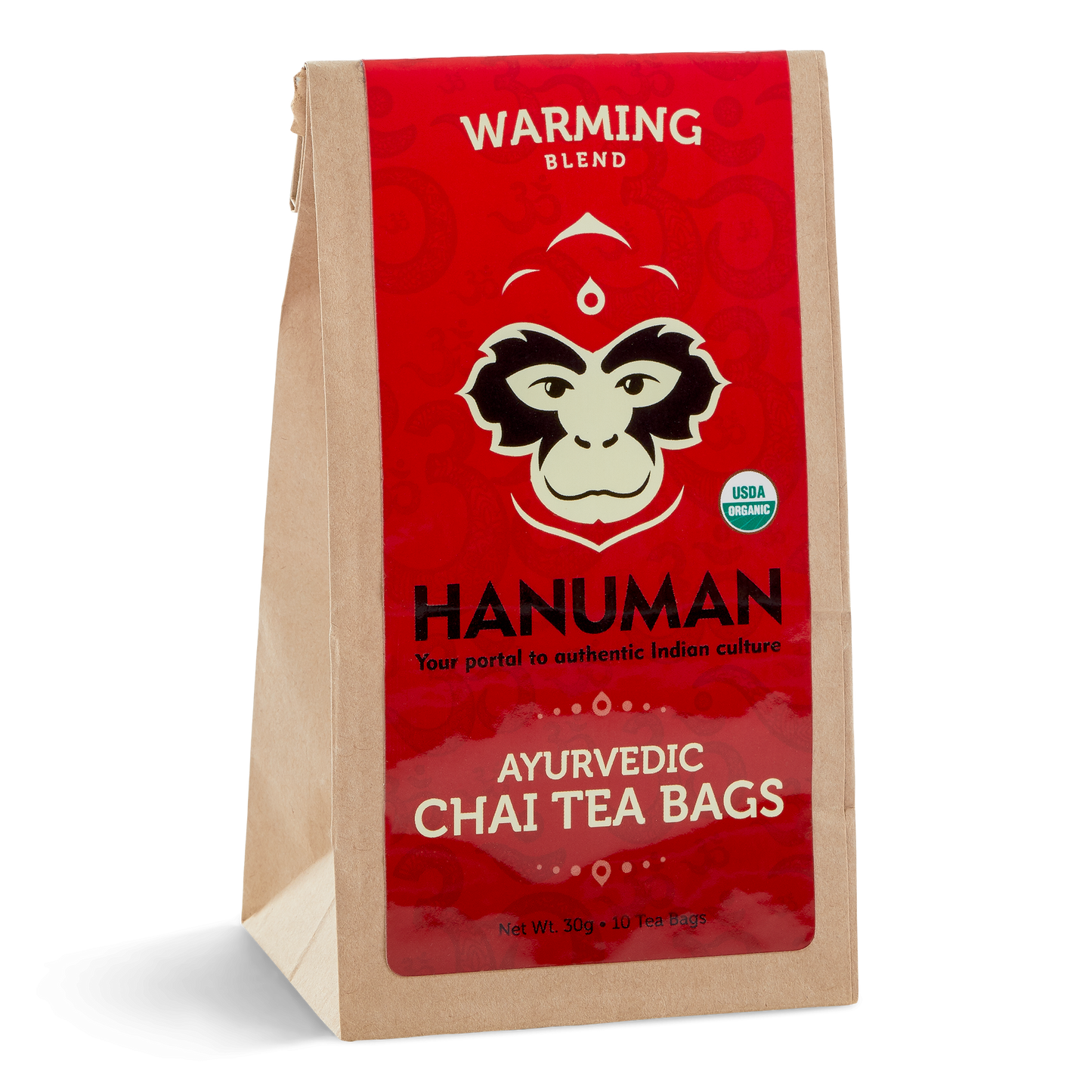 Ayurvedic & Organic Tea Bags: Warming (Caffeinated)